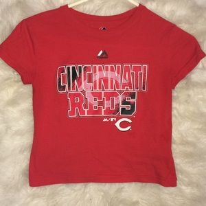 Cincinnati Reds Crop Top